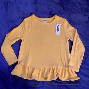 Old Navy girls size 4T light weight knit tunic shirt.